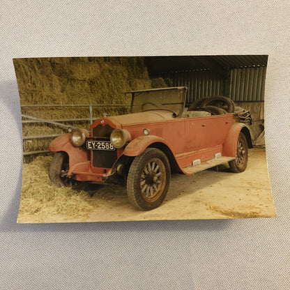 Vintage Buick 30 HP Car Barn Find Car Photo Photograph Print - 1924 1925 ? 