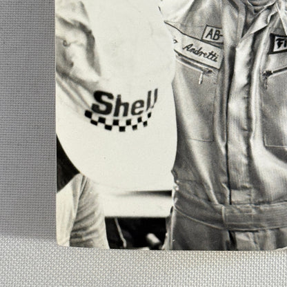 Vintage Mario Andretti Racing Driver Photo Photograph Print Motorsport