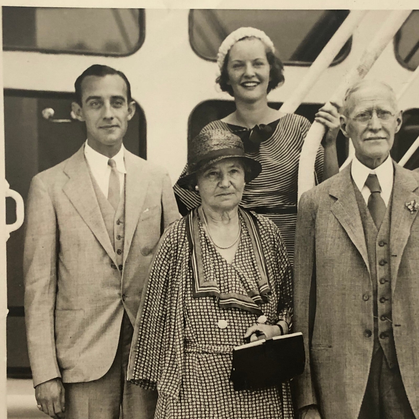 Press Photo Photograph Monarch Bermuda Ship Boat Passengers Pennsylvania