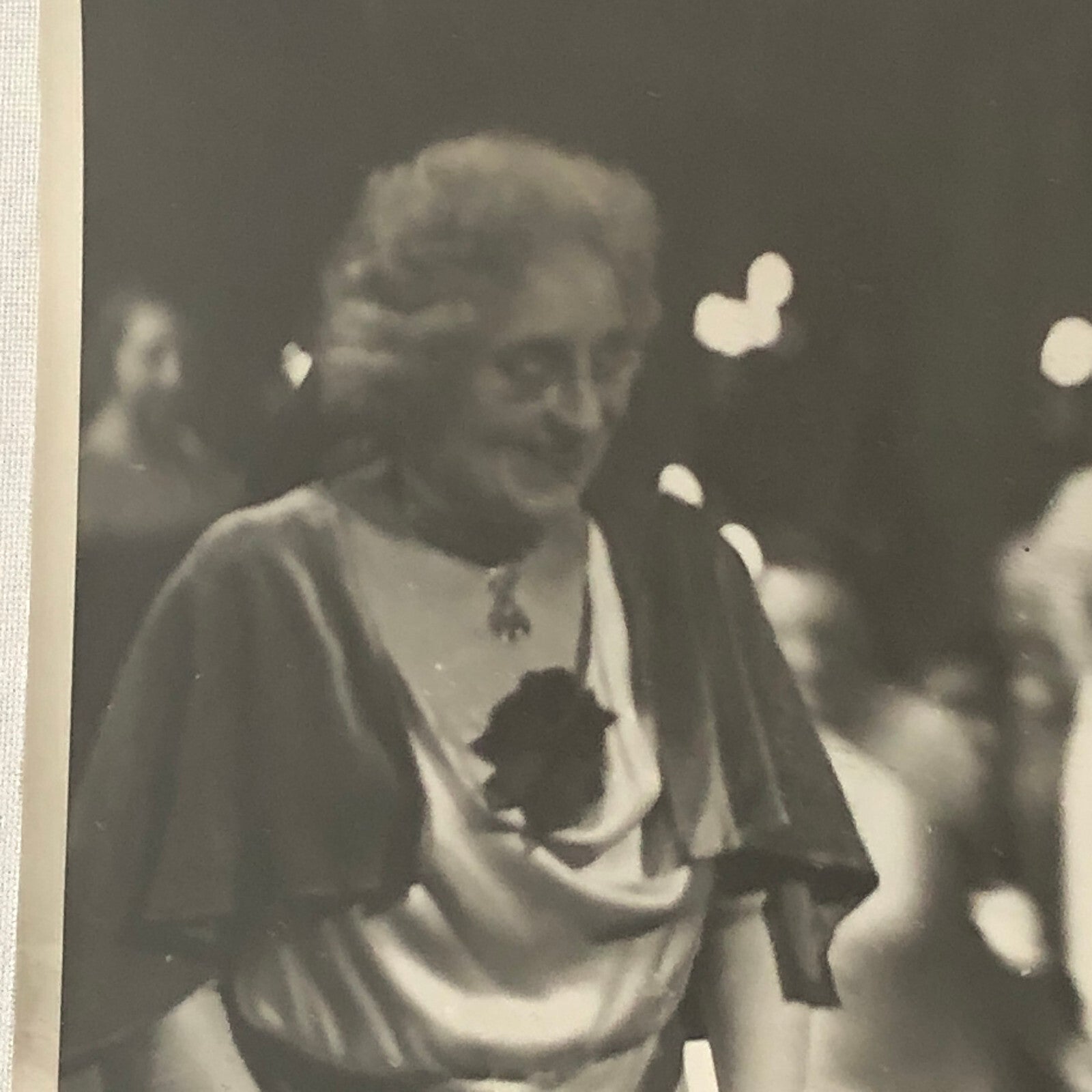 Press Photo Photograph French President Albet Lebrun at Opera Ball 1934