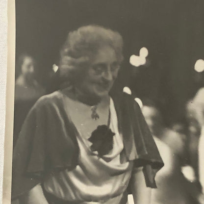 Press Photo Photograph French President Albet Lebrun at Opera Ball 1934