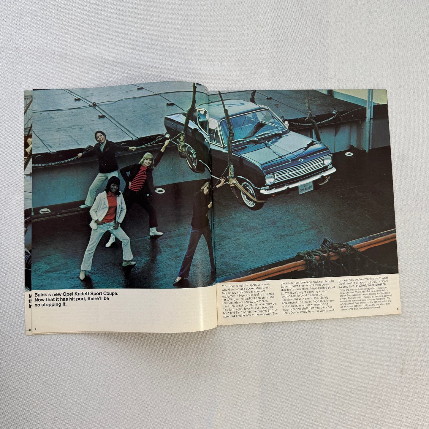 1967 Buick Opel Kadett Car Sales Brochure Catalog Advertising