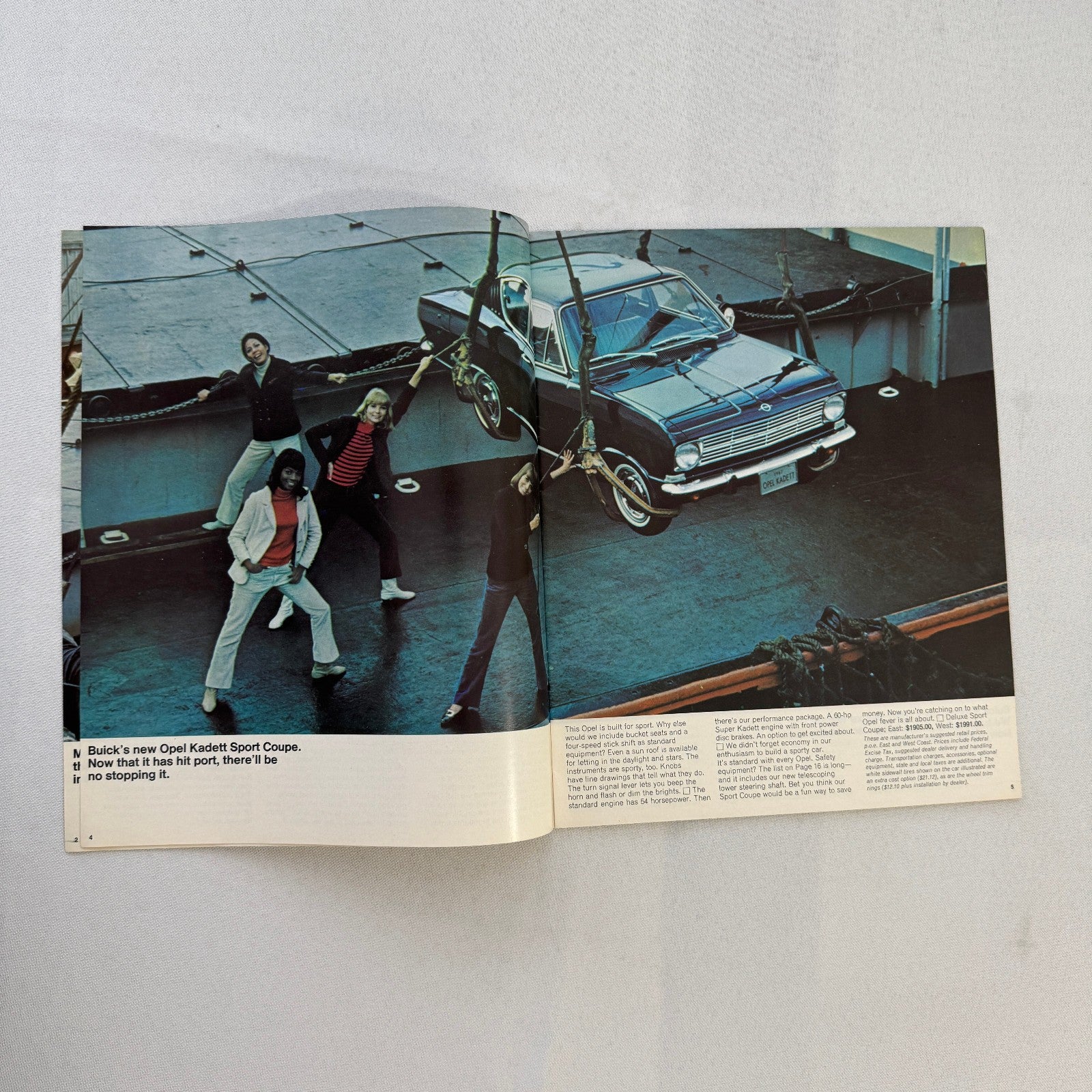 1967 Buick Opel Kadett Car Sales Brochure Catalog Advertising