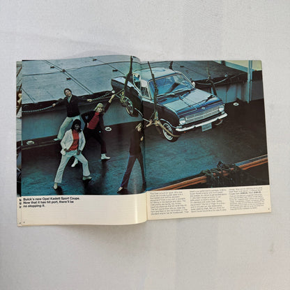 1967 Buick Opel Kadett Car Sales Brochure Catalog Advertising