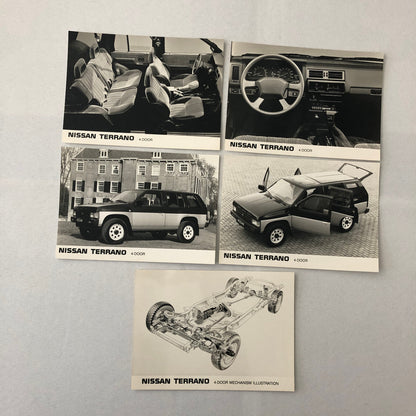 Nissan Terrano SUV Factory Press Photo Photograph Lot of 5