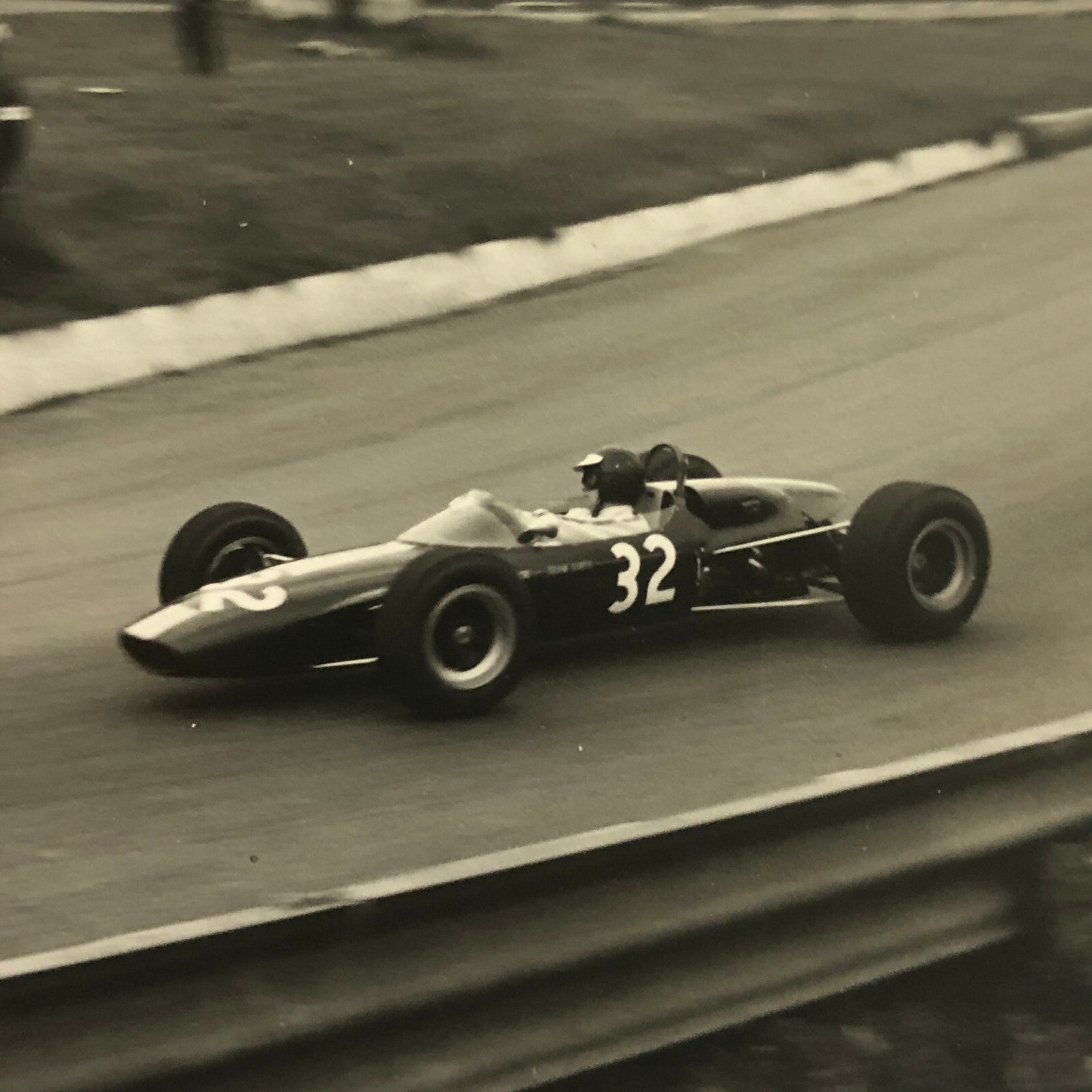 Vintage Racing Car Photo Photograph Print UK ? 