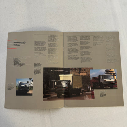 International Truck 700 and 900 Series Medium Cabover Sales Brochure Catalog