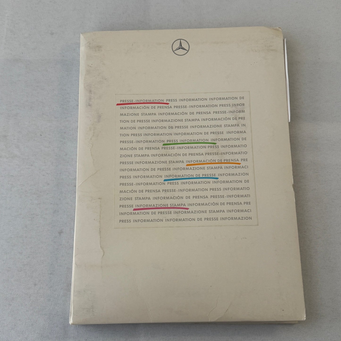 1990 Mercedes Benz Racing Motorsport Factory Press Kit 190E C9 C11 Cars GERMAN