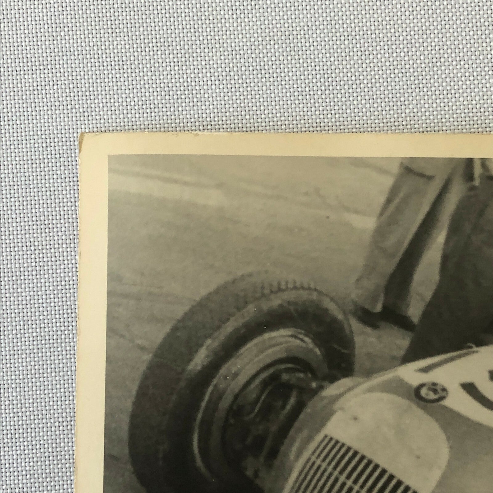 Vintage Racing Photo Photograph - 1952 Italian Grand Prix Driver in Car