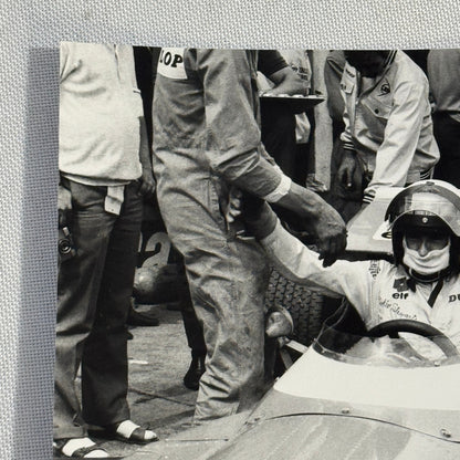 Vintage Racing Photo Jackie Stewart Driver Matra Ford 1969 German Grand Prix