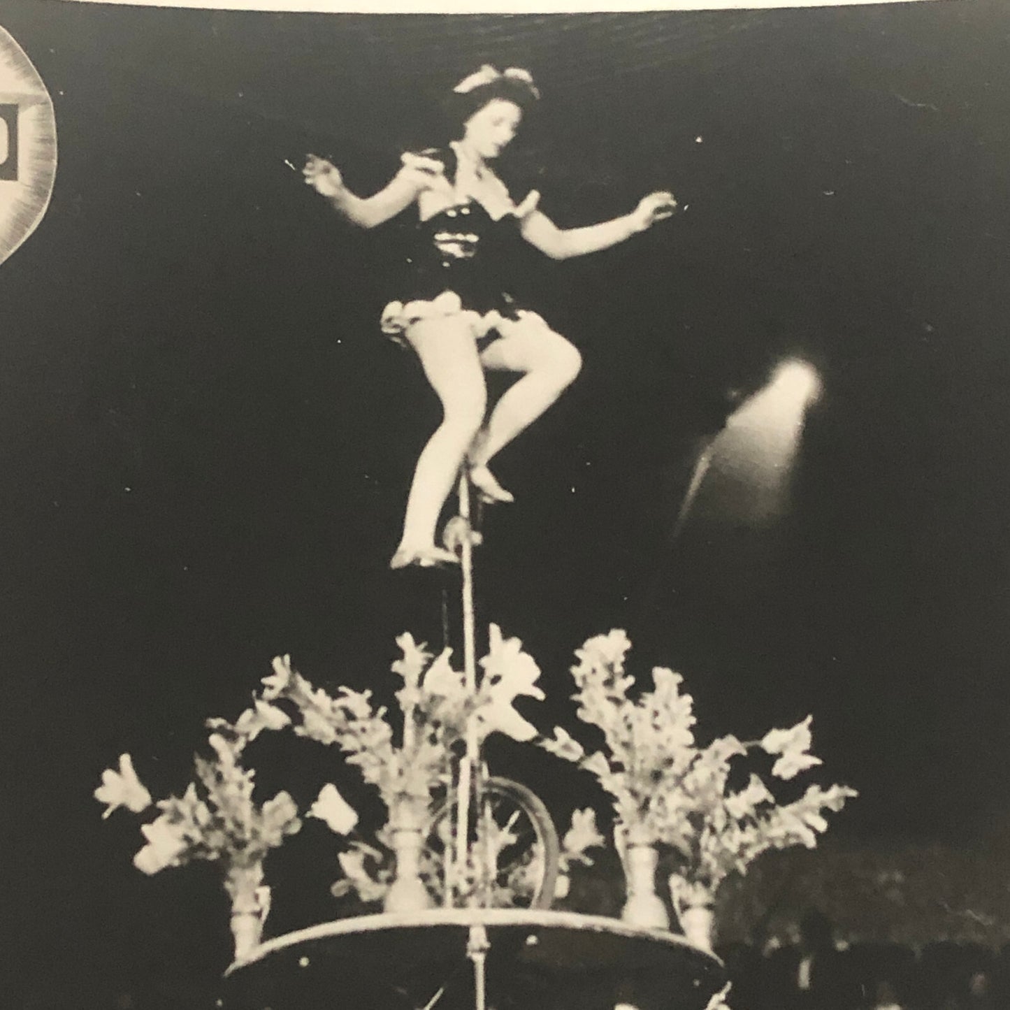 Circus Performer Acrobat Unicycle Balancing Act Photo Photograph Cirque Medrano
