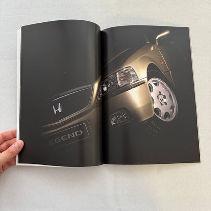 1999 Honda Legend Car Sales Brochure Catalog GERMAN Text European