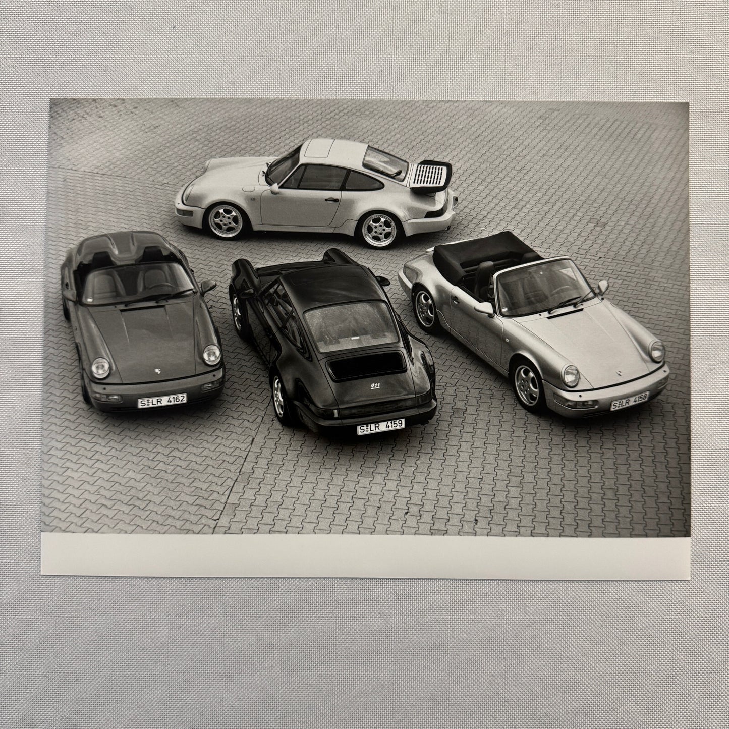 1994 Porsche Factory Photo Photograph 911 Turbo 3.6 911 Speedster 911 Carrera 2