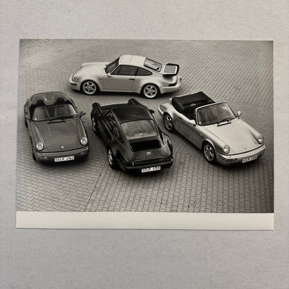 1994 Porsche Factory Photo Photograph 911 Turbo 3.6 911 Speedster 911 Carrera 2