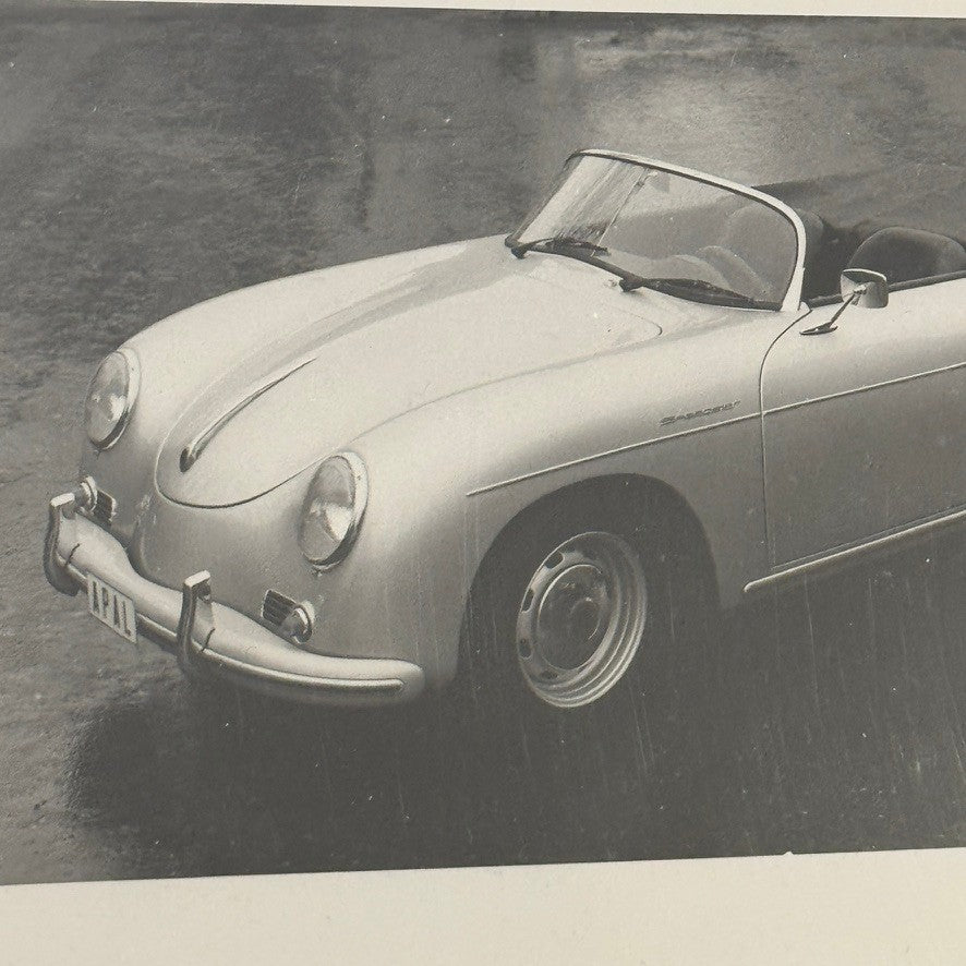 Apal Porsche 356 Speedster Replica Car Photo Photograph Print Vintage