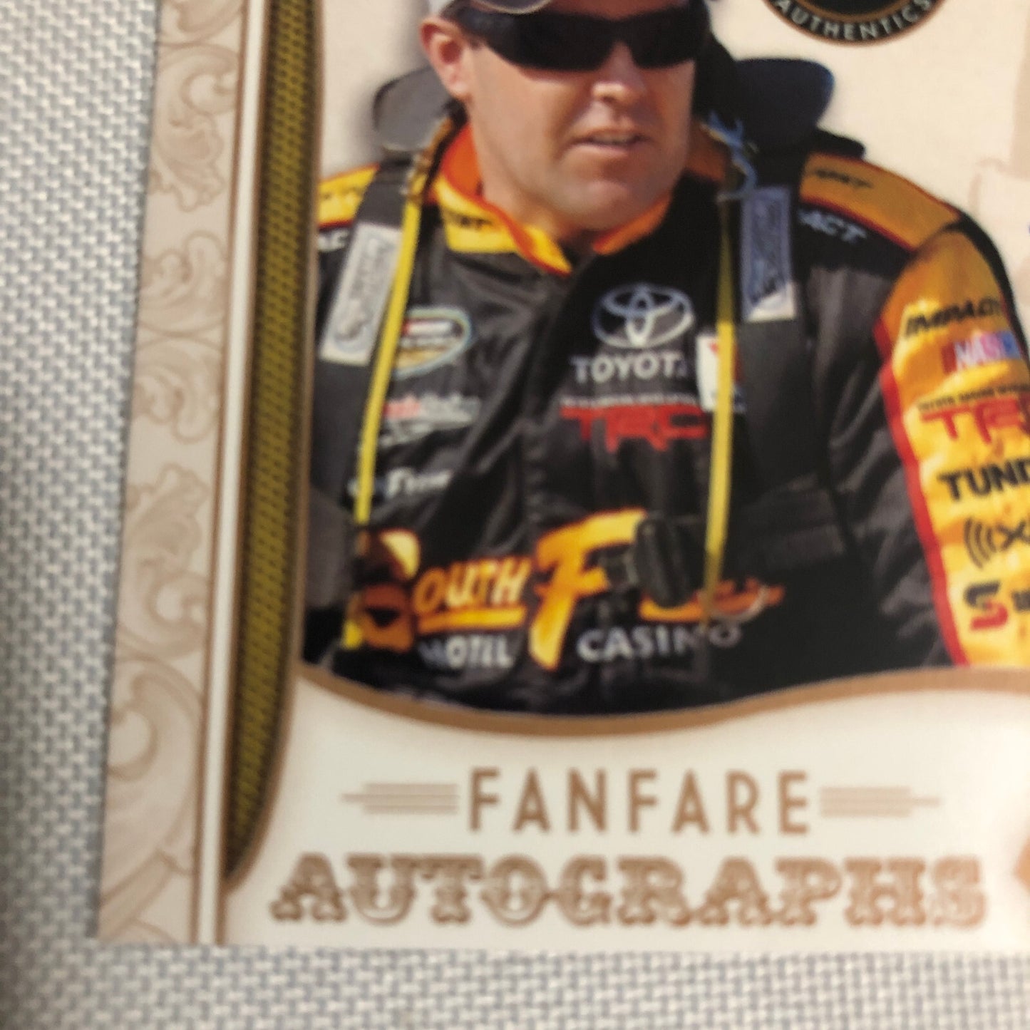 2011 Press Pass Fanfare Autograph Brendan Gaughan Signed Signature Auto NASCAR