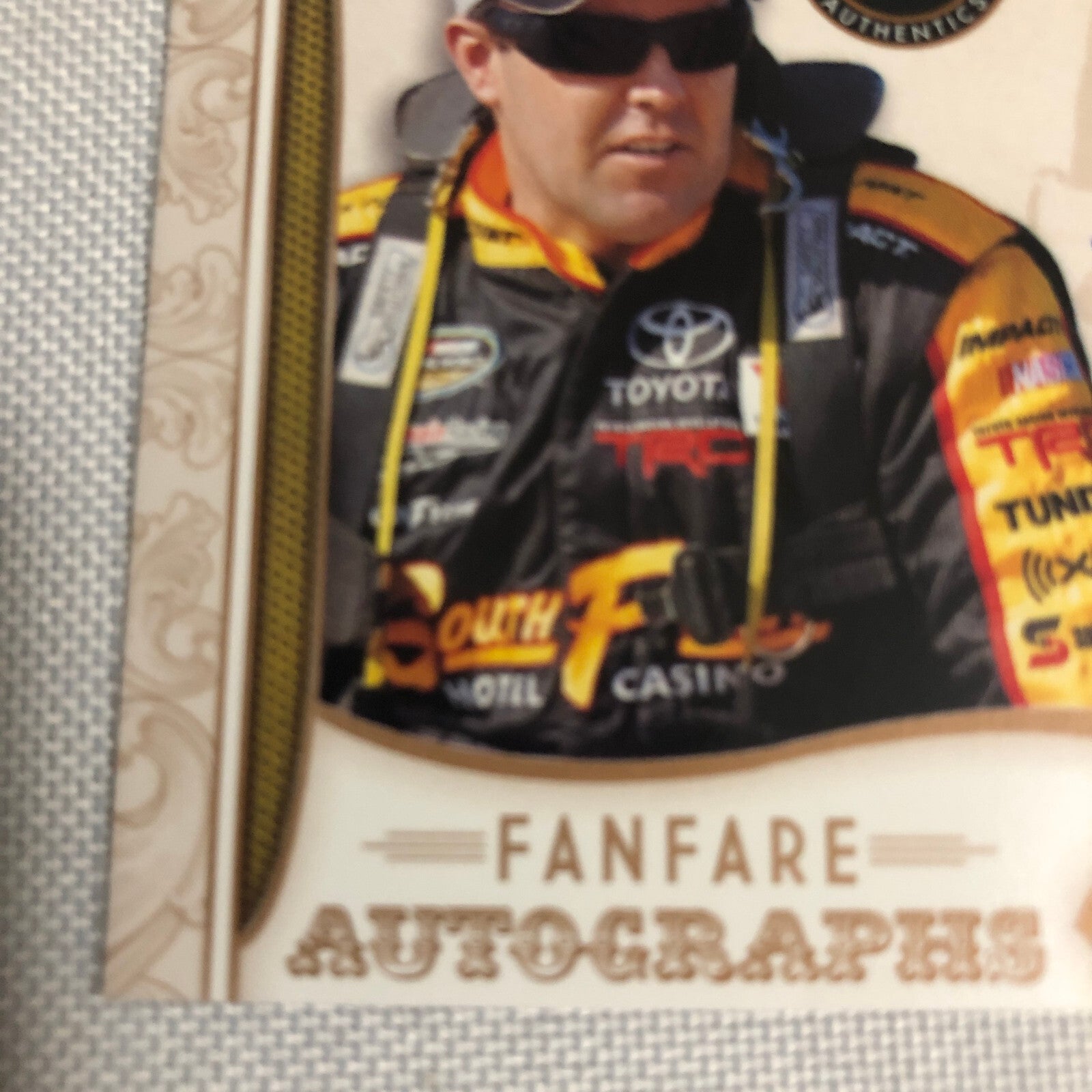 2011 Press Pass Fanfare Autograph Brendan Gaughan Signed Signature Auto NASCAR