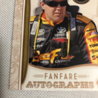 2011 Press Pass Fanfare Autograph Brendan Gaughan Signed Signature Auto NASCAR
