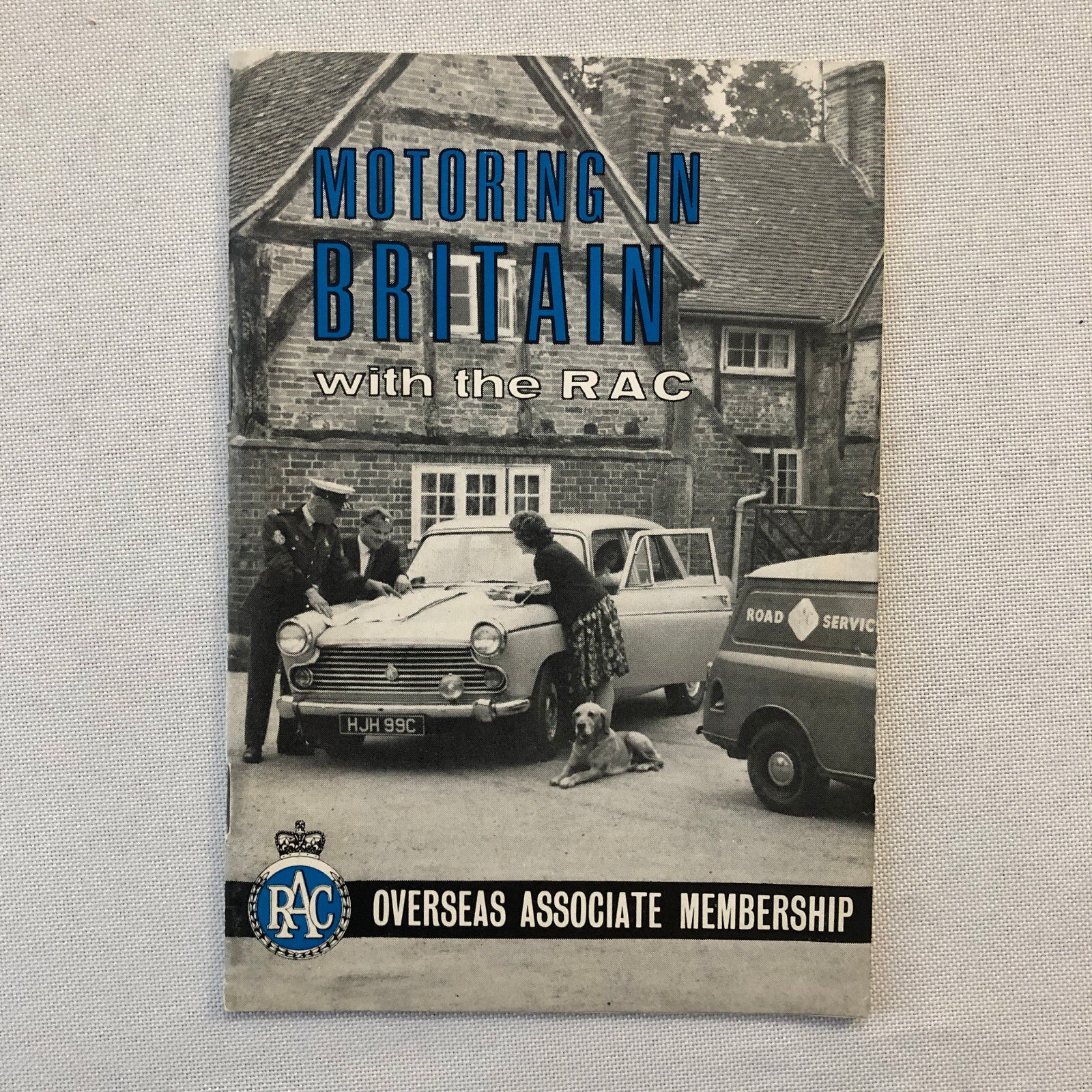 Vintage RAC Royal Automobile Club Welcome Document Package Brochures Car