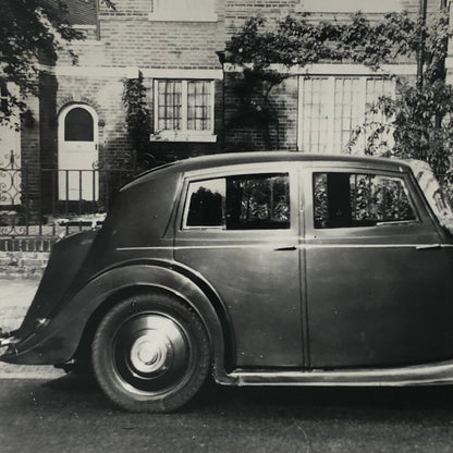 Vintage 1938 Bentley Car Photo Photograph Print - Sothebys Auction Image ? 