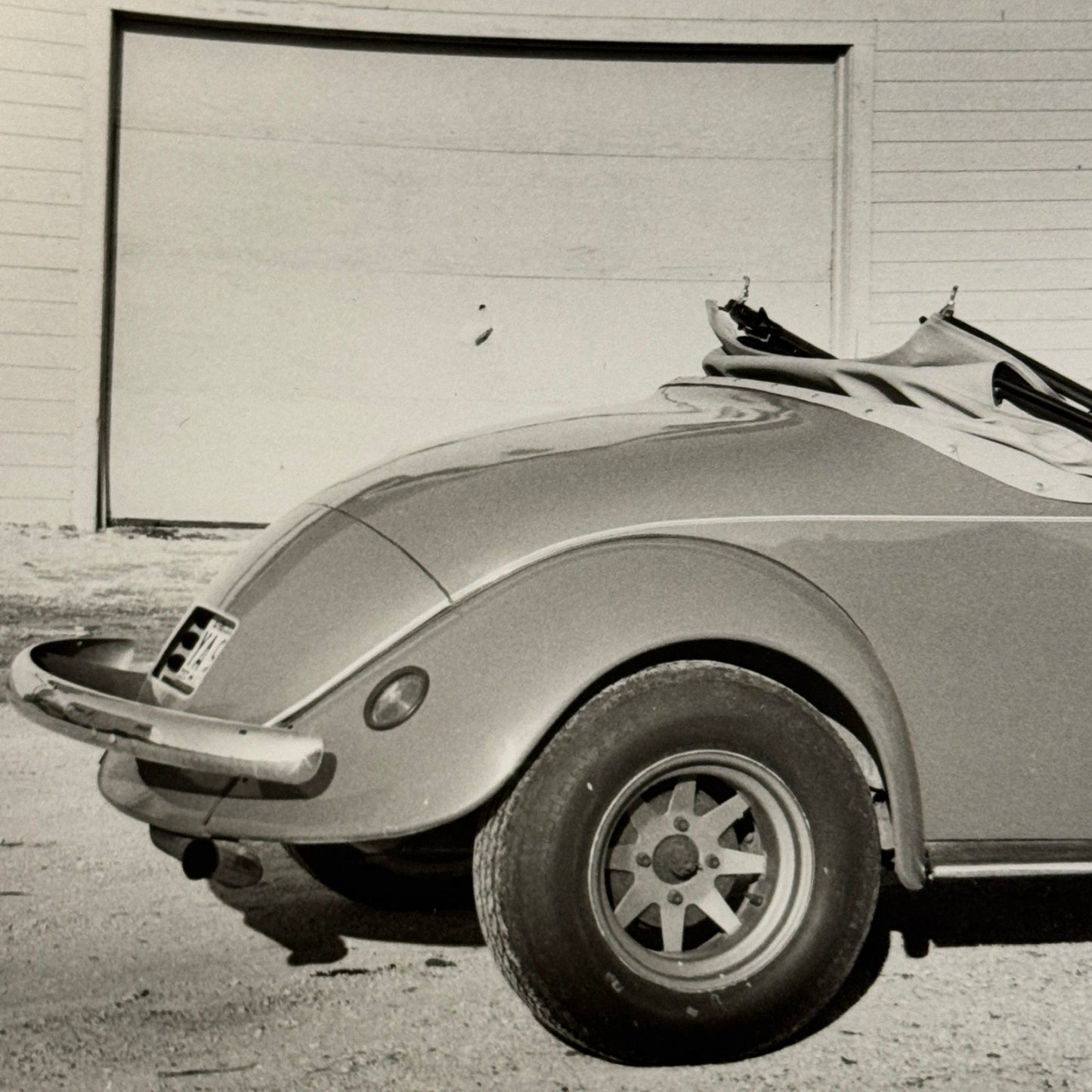 Vintage Volkswagen Beetle Convertible Custom Car Photo Photograph Print