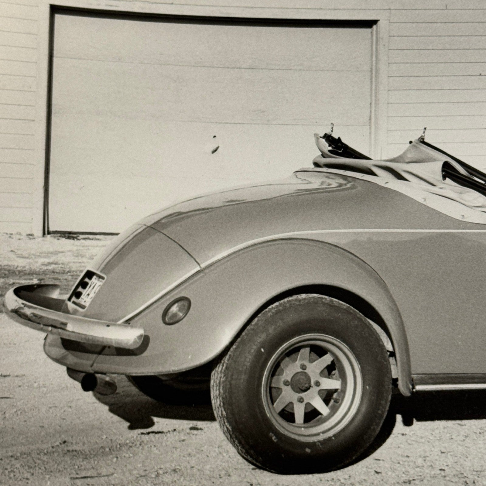 Vintage Volkswagen Beetle Convertible Custom Car Photo Photograph Print