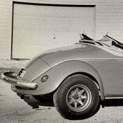 Vintage Volkswagen Beetle Convertible Custom Car Photo Photograph Print