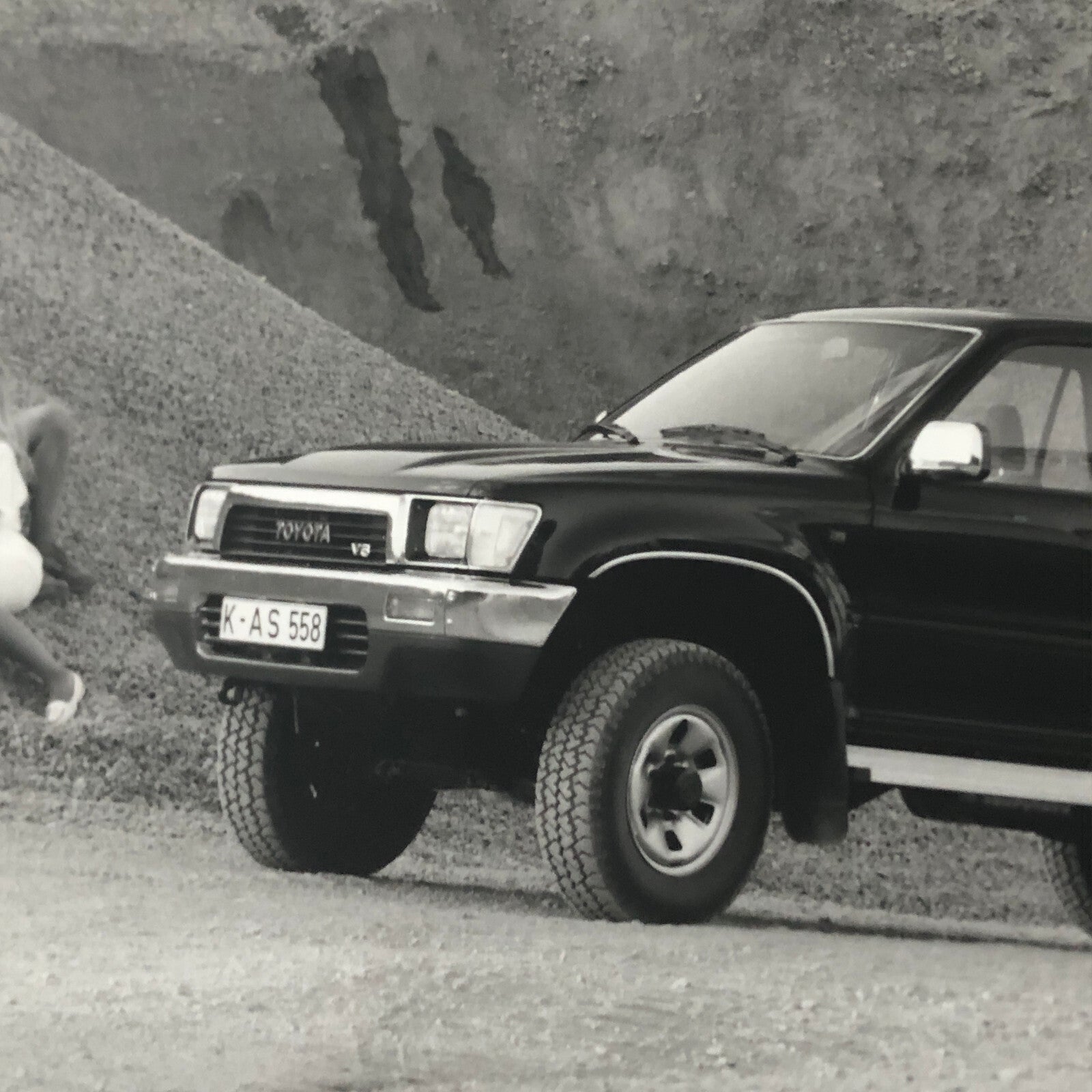 1989 1990 Toyota 4Runner SUV Factory Press Photo Photograph Print GERMAN