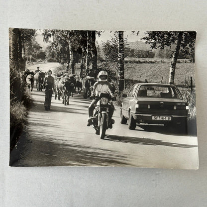 BMW R45 and R65 Motorcycle Bike Factory Press Photo Photograph Print Germany