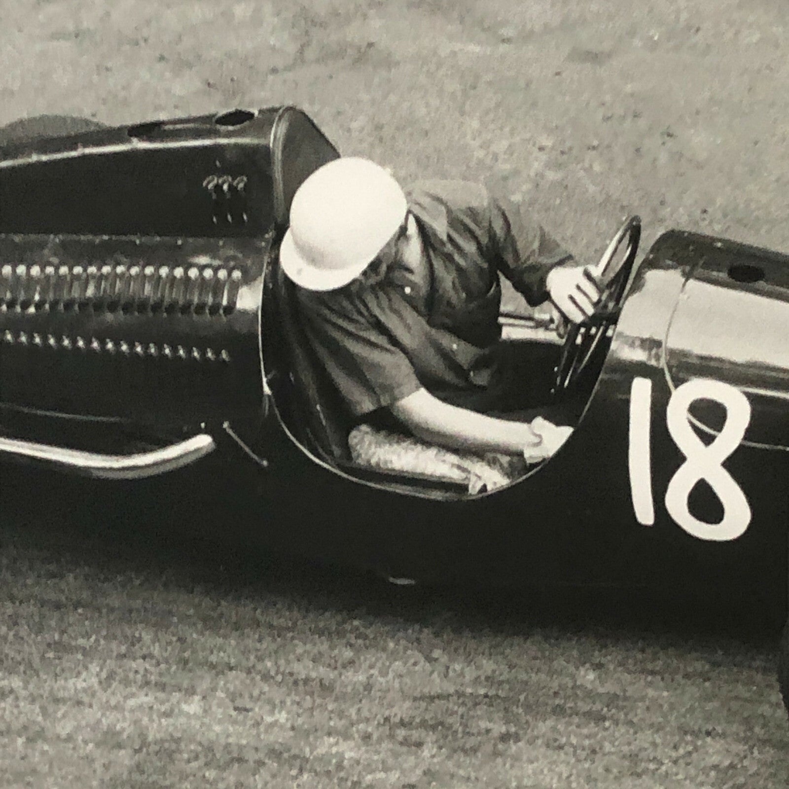 Vintage Racing Photo Photograph Print Shelsley Walsh Cooper Car 1958 Mike Hatton