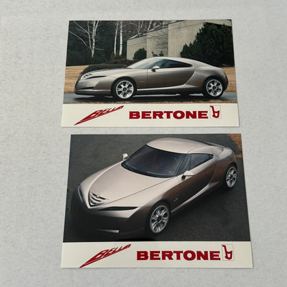 Bertone Bella Concept Car Press Kit Alfa Romeo 166 1999 Geneva Motor Show