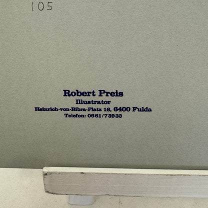 1930 Ford Model A Roadster Car Illustration Art Drawing Hand Drawn Robert Preis