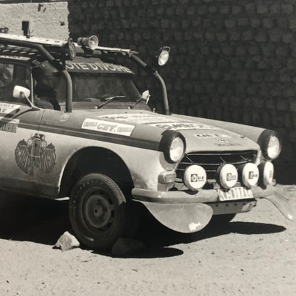 1980 Transafrica Rally Rallye Photo Photograph DPPI Car Africa