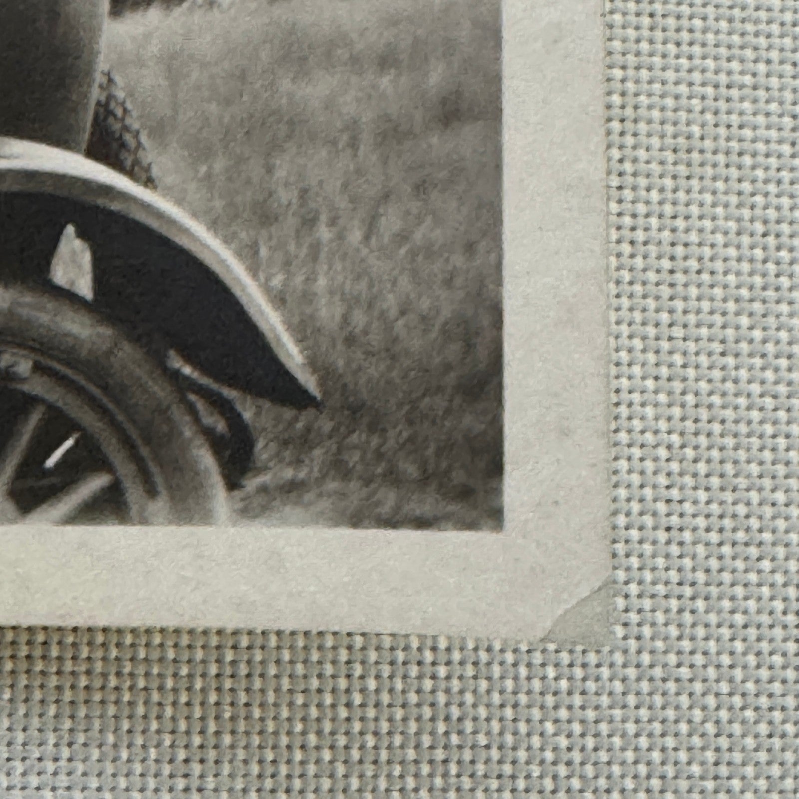 Vintage Car Photo Photograph Print Women with Automobile Snapshot