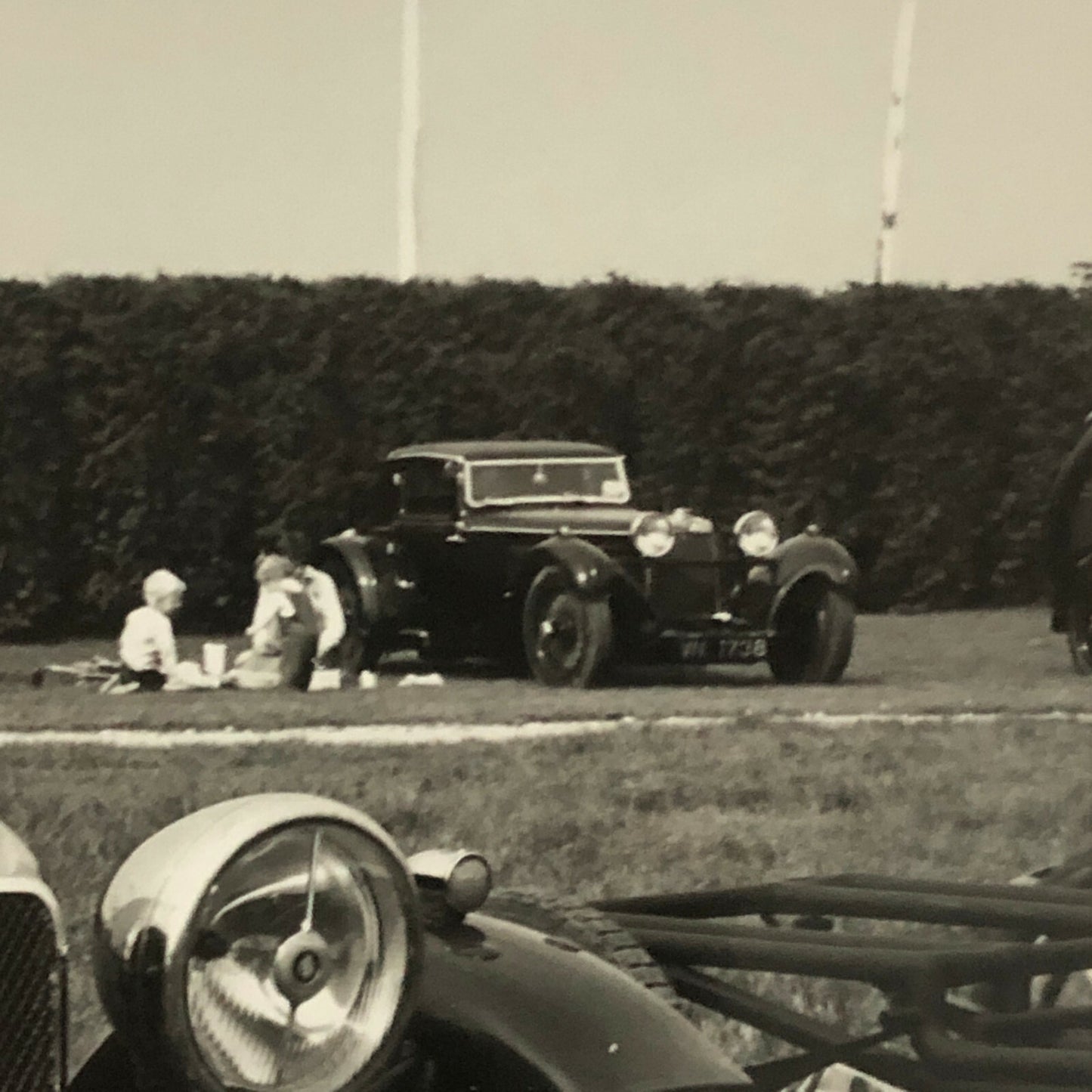 Vintage Alvis Car Photo Photograph Print 
