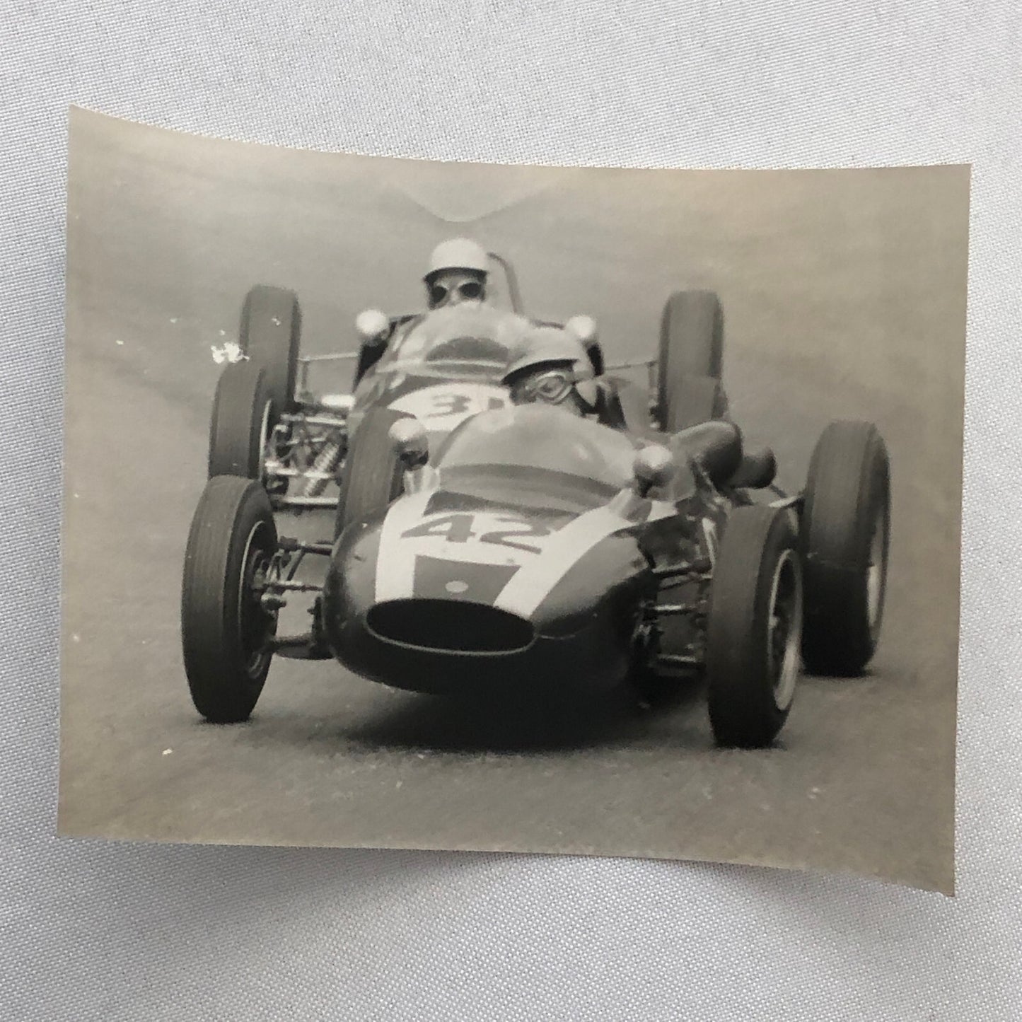 Vintage Solitude Grand Prix Racing Photo Photograph Tony Maggs Trevor Taylor