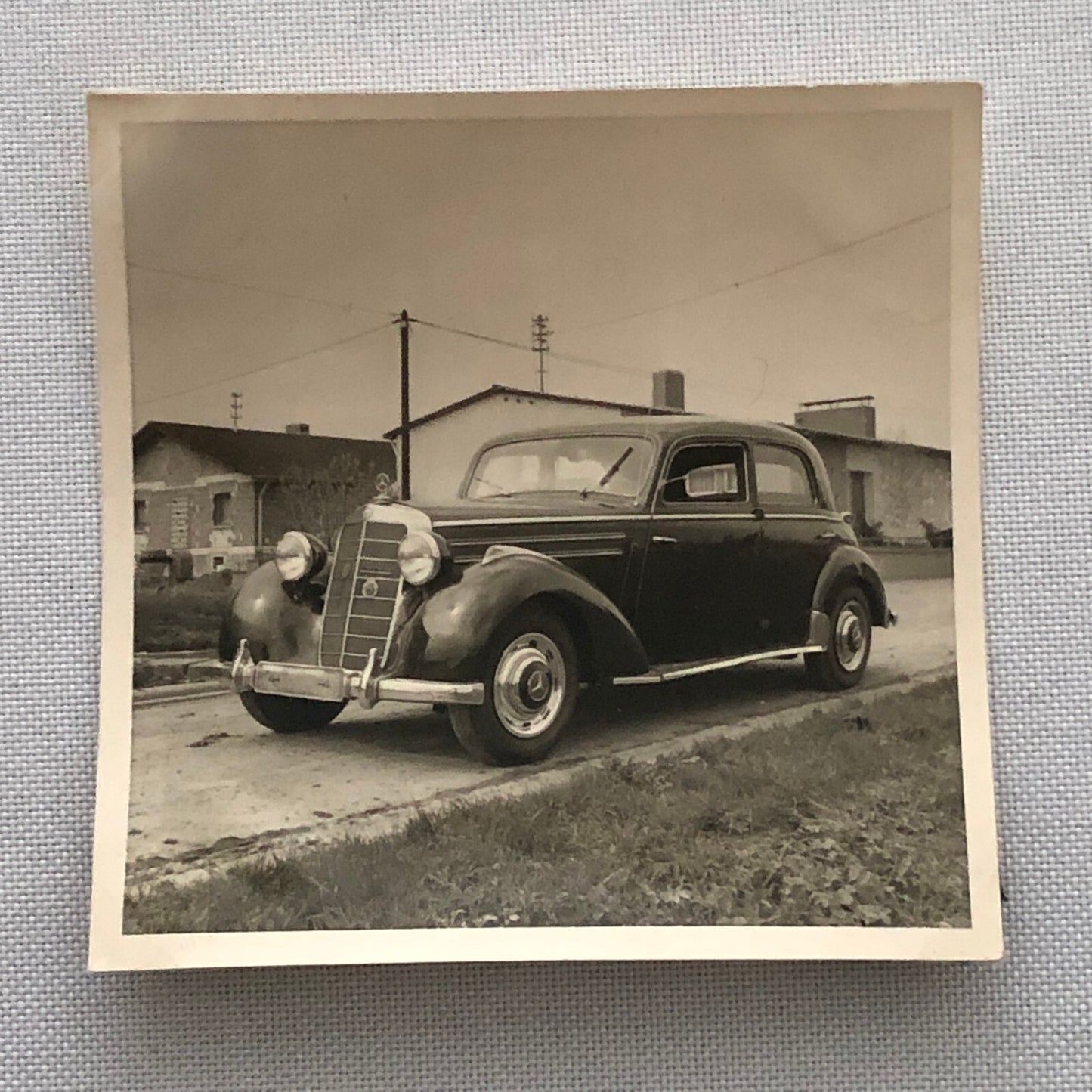 Vintage Mercedes Benz Car Automobile Photo Photograph Print - Tag AL22SM2