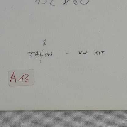 Vintage Talon Kit Car Photo Photograph VW Volkswagen Based