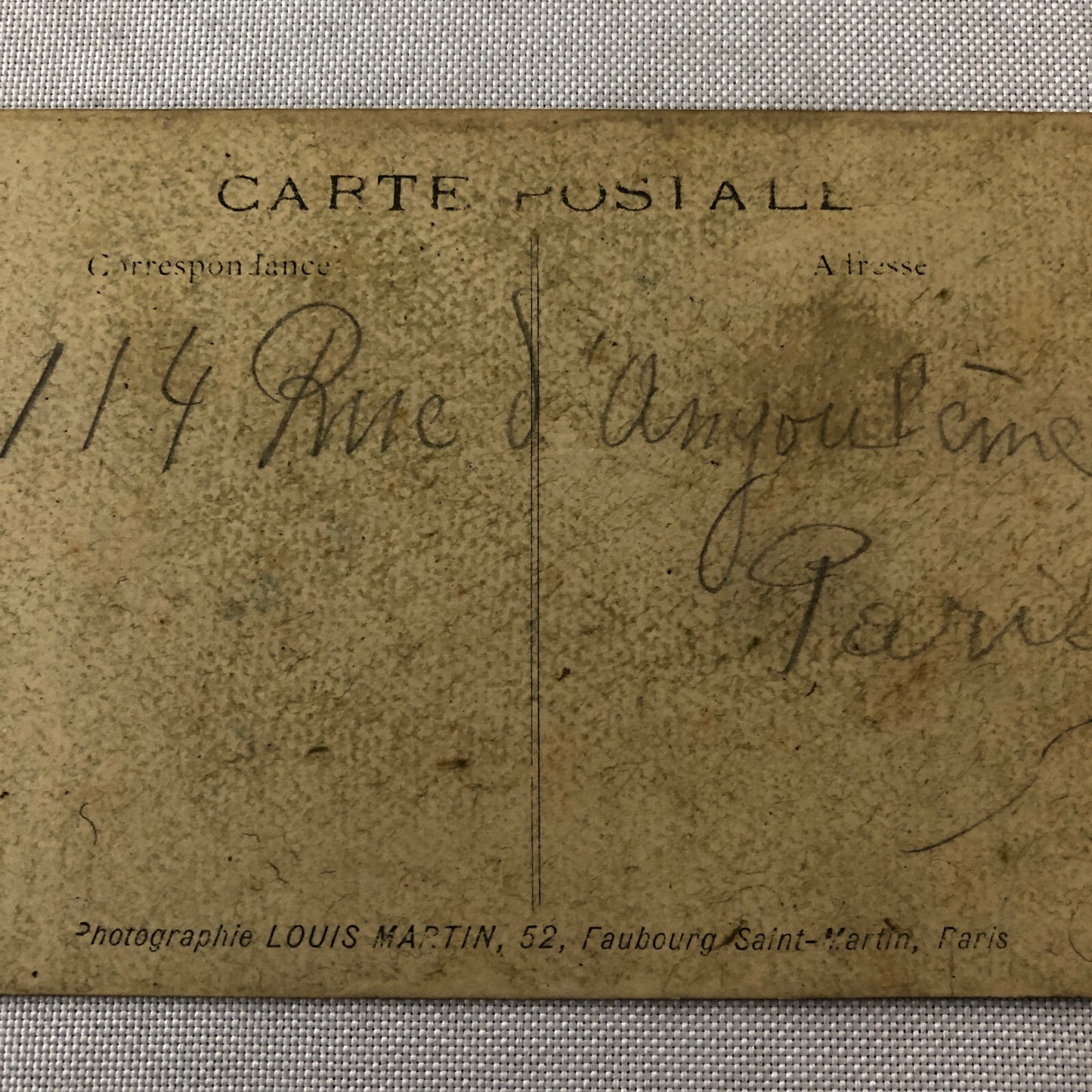 Circus Performer Real Photo Postcard Post Card RPPC Family Child Les Sterlings