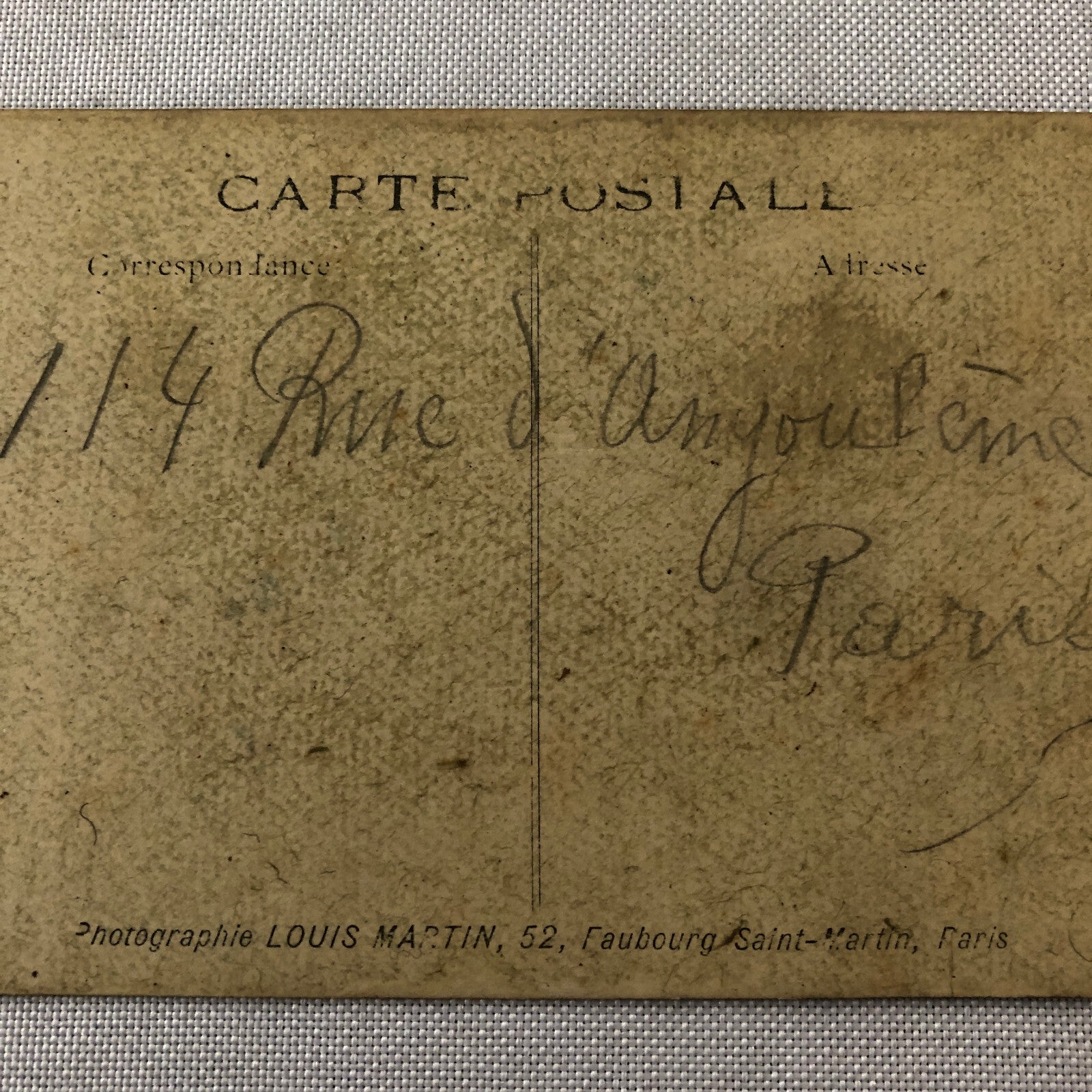 Circus Performer Real Photo Postcard Post Card RPPC Family Child Les Sterlings