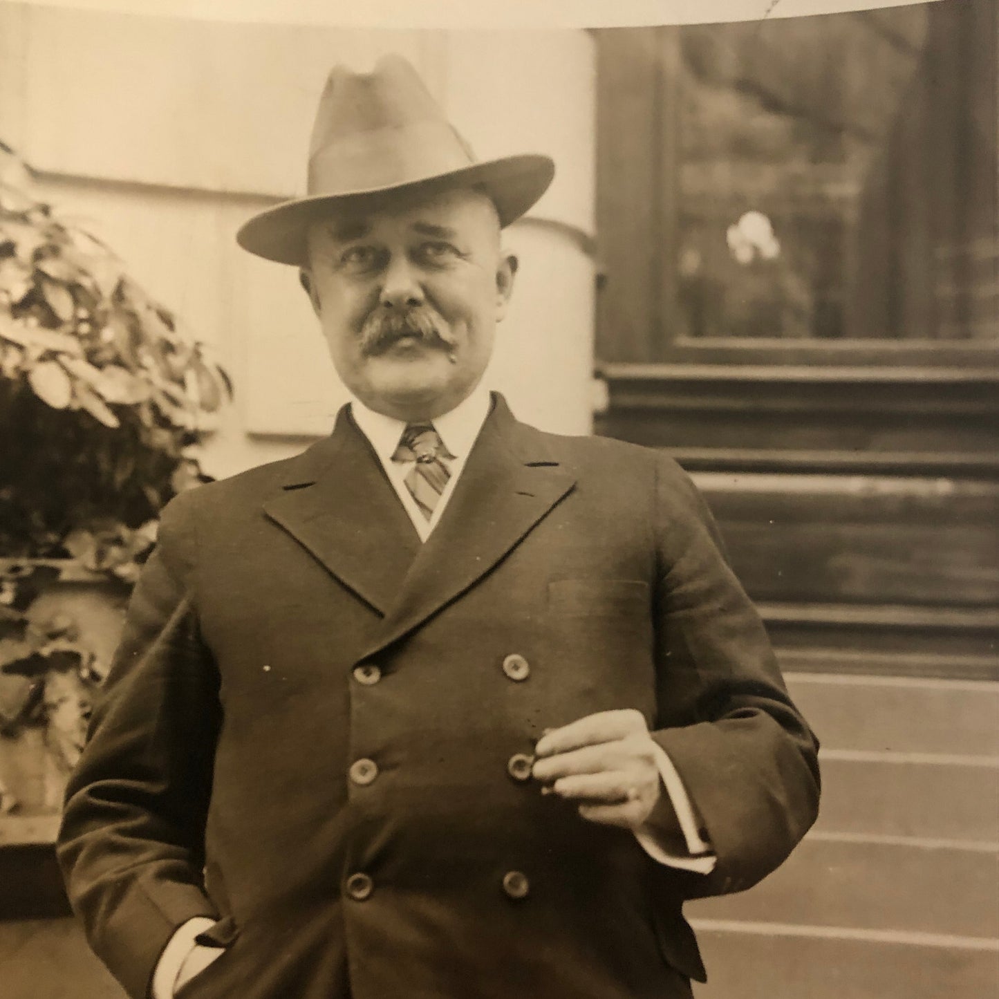 Press Photo Photograph Atlanta Journal Publisher Aviation Legislation Underwood
