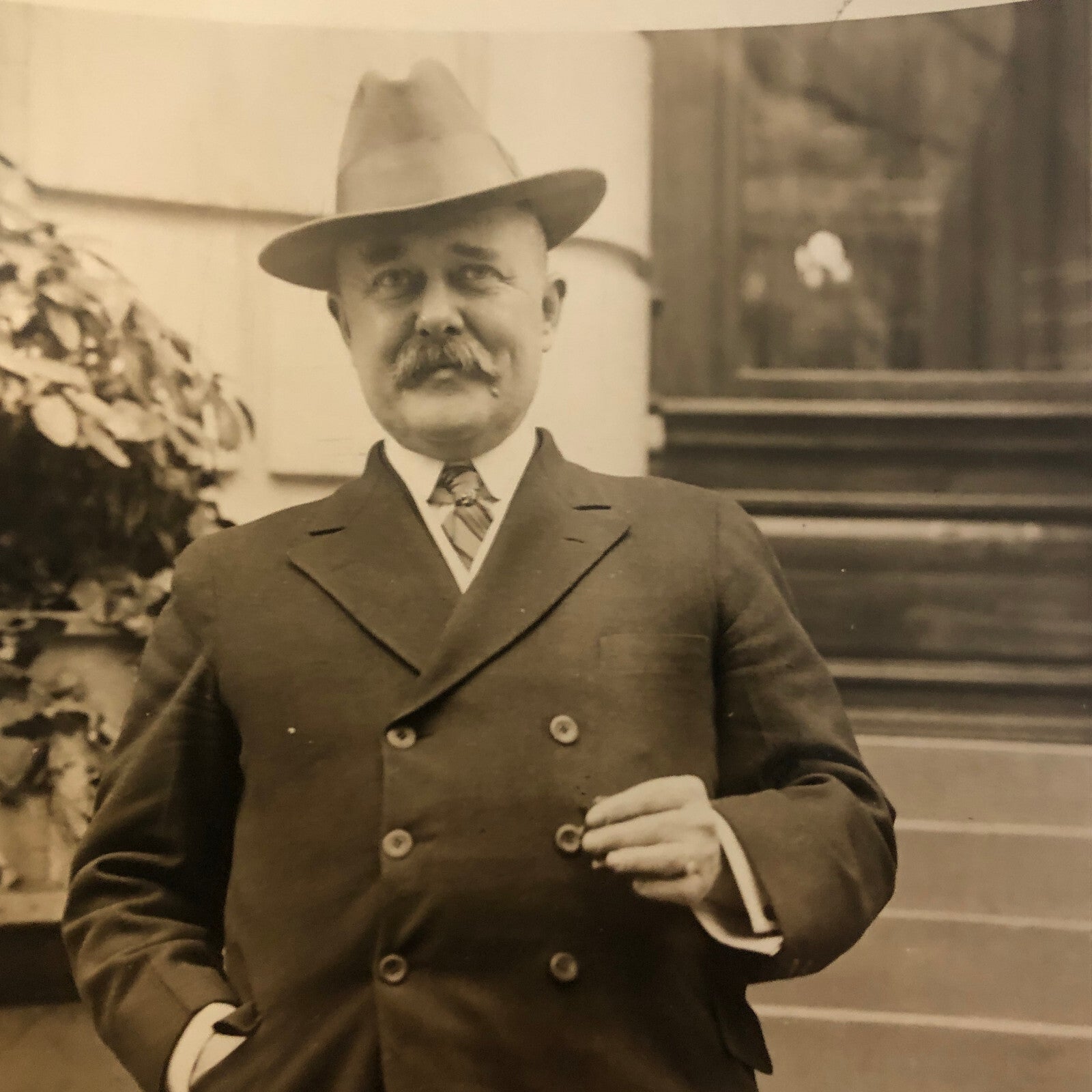 Press Photo Photograph Atlanta Journal Publisher Aviation Legislation Underwood