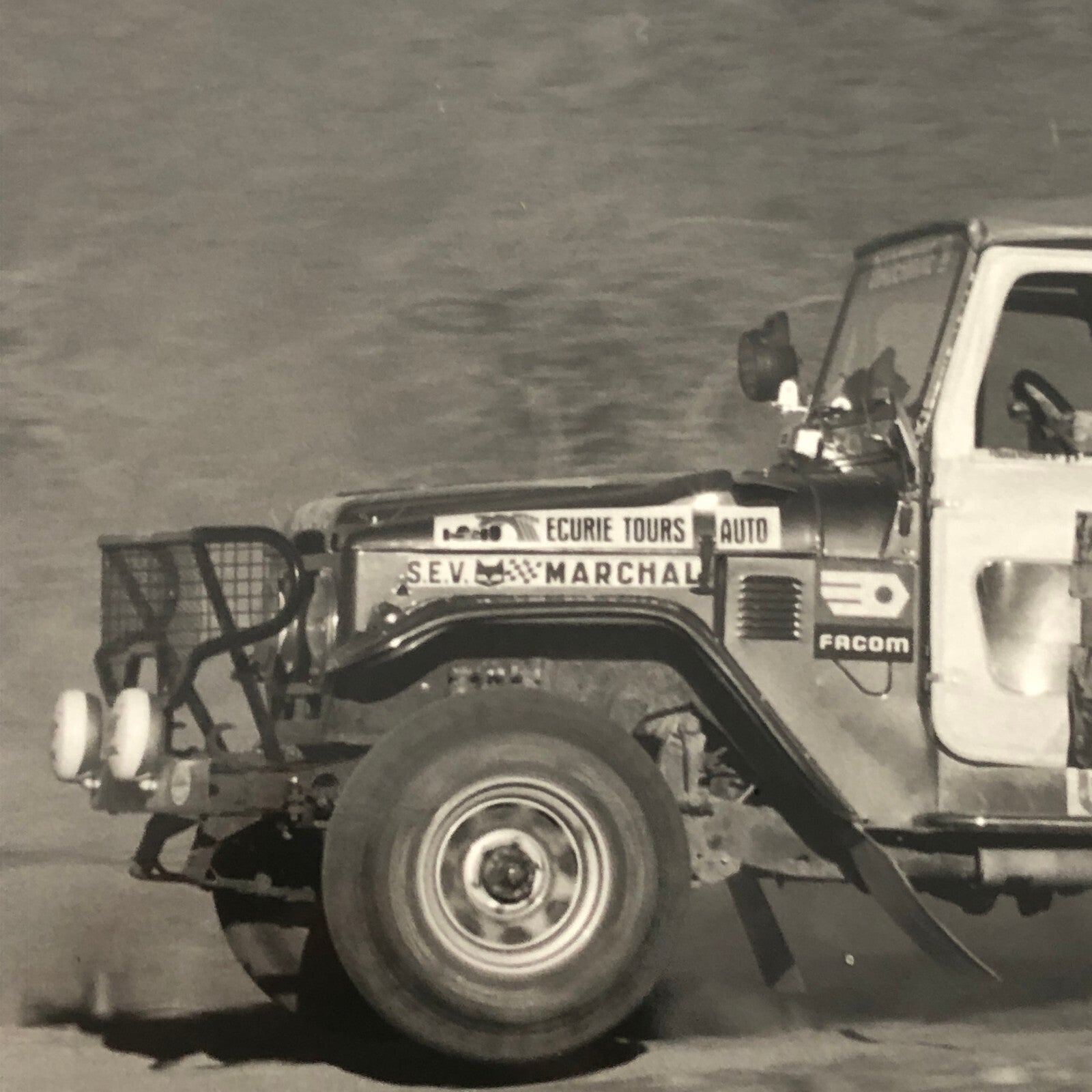 1980 Transafrica Rally Rallye Photo Photograph DPPI Jeep Truck Africa