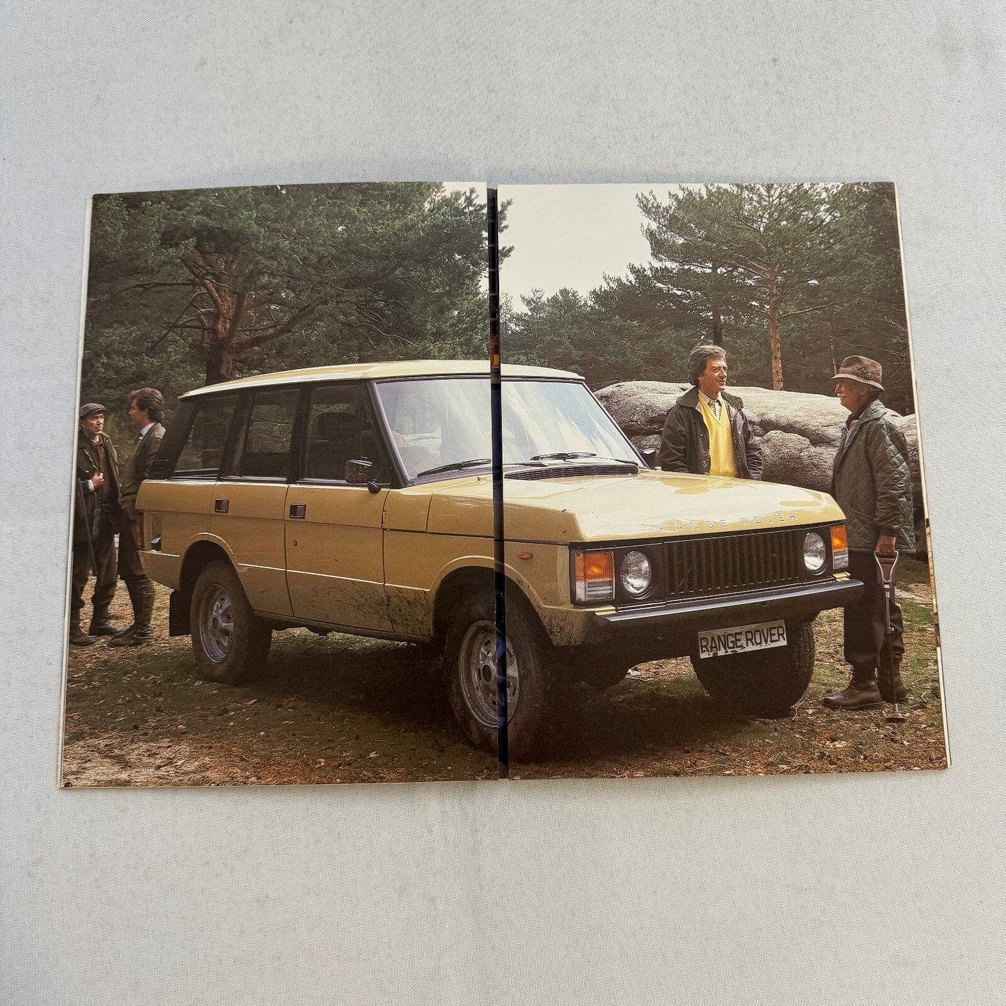 Land Rover Range Rover Sales Brochure Catalog Advertising Vintage UK