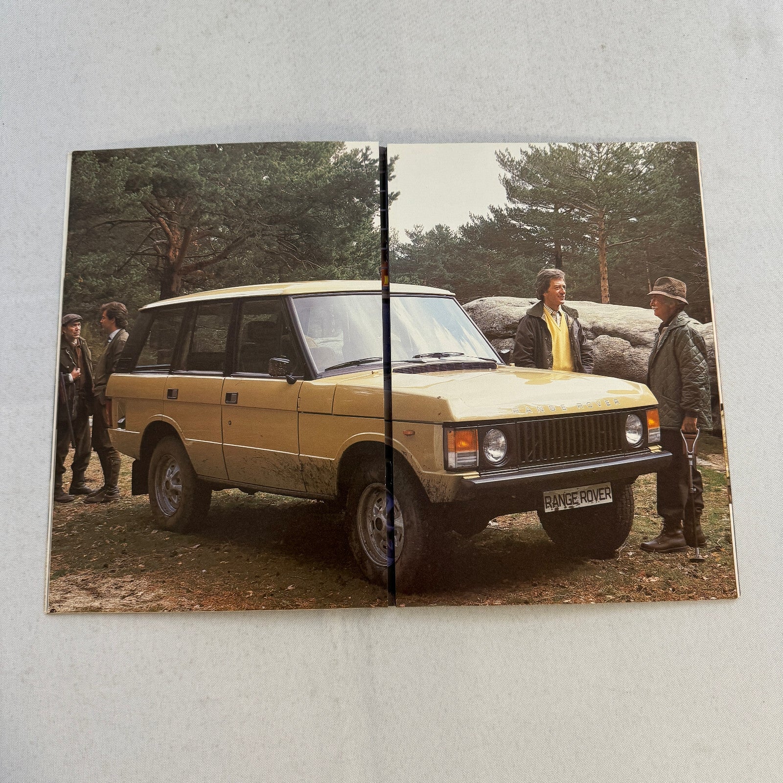 Land Rover Range Rover Sales Brochure Catalog Advertising Vintage UK