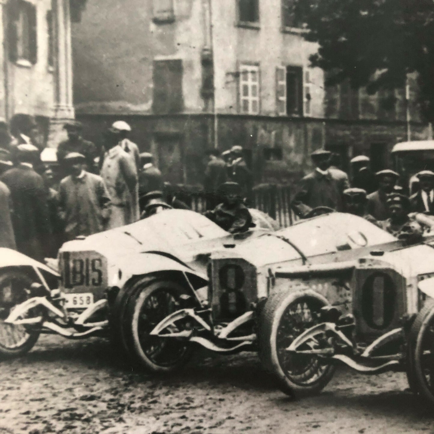 Vintage Racing Car Photograph Photo Image - 1914 Mercedes Benz Cars
