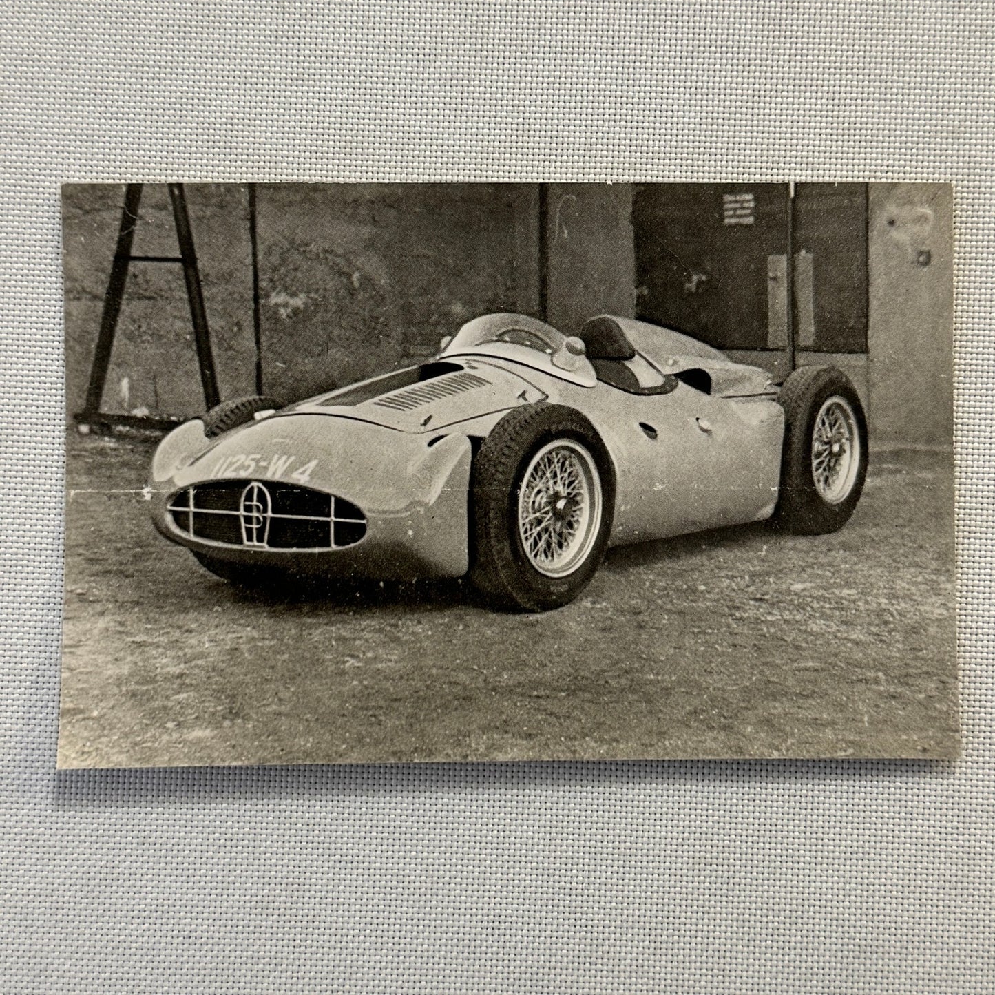 Vintage Bugatti Racing Car Photo Photograph Print