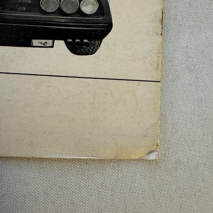 Vintage Ferrari Maranello Concessionaires Dealership Brochure 250 GT 400