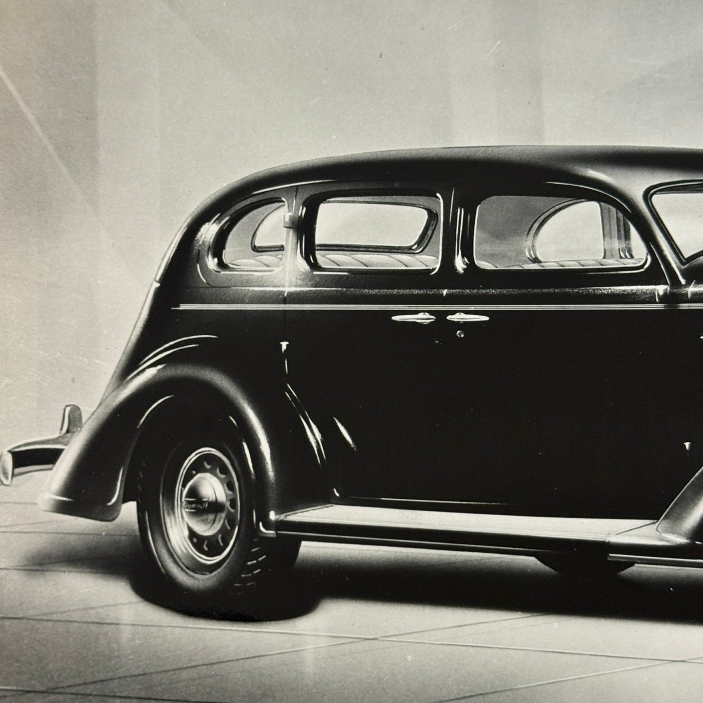 1936 Plymouth Car Automobile Photo Photograph Vintage Image Modern Print