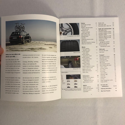 Porsche Cayenne ACCESSORIES Sales Brochure Catalog 2006 2007 Wheel Rims +